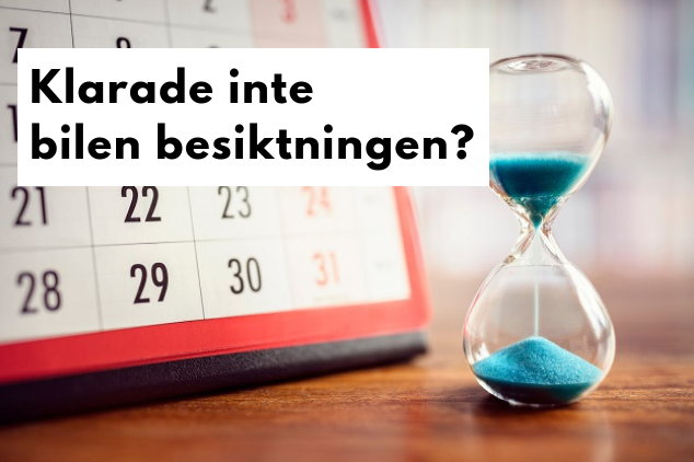 Bilprovning underkänd